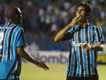 Aos 25 minutos, Herrera, de cabea, abre o placar depois de cruzamento de Jadlson