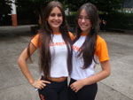 Camile Calza e Gabrielli Rocha