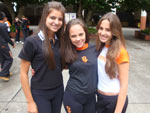 Amanda Quintana, Georgia Bergamaschi e Sabrina Guarese