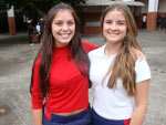 Jlia Tomazzoni e Jlia Bongiolo