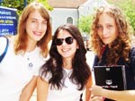 Vernica Westphal, Mariana Moccelin e Bruna Pereira