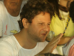 O ator Selton Melo foi outro destaque do camarote de Daniela Mercury