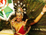 Estado Maior da Restinga foi a segunda escola a desfilar na primeira noite do Grupo Especial do carnaval de Porto Alegre