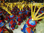 A Unio da Vila do IAPI apresentou a histria do arroz em seu samba-enredo