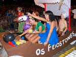 Bloco dos Palhaos (vencedores da categoria blocos) no carnaval de Lajeado