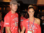 O lindo casal Rodrigo Hilbert e Fernanda Lima, no Camarote da Brahma