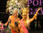 Elizabeth Coffe e Maria Eduarda Venturini ganharam o concurso de Drag Queen e Beauty Queen 2009, respectivamente