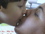 Momentos de carinho entre me e filho... Amor Eterno.... 