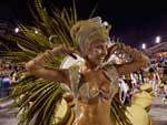 Sabrina Sato exibiu o corpo malhado no desfile da Salgueiro, no Rio de Janeiro