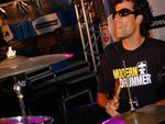 O baterista Cristiano Bertolucci