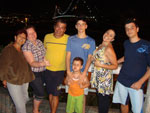 Santina, Clarice, Ant�nio, Bianka, Andrius e o pequeno Douglas