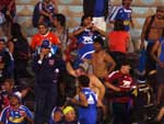 Torcida chilena tambm marca presena