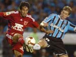 O Grmio continuou lutando muito. No entanto, o resultado final foi um decepcionante empate sem gols dentro de casa