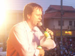 Gugu Streit comandou o show para milhares de pessoas
