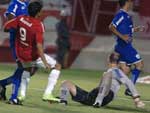 Mas, aos 16 minutos do segundo tempo, Nilmar no desperdiou