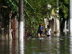 O relatrio do Centro de Pesquisas e Previses Meteorolgicas da Universidade Federal de Pelotas indica que nas ltimas 24 horas a precipitao foi superior a 115 milmetros