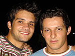 Augusto Faller, Geison Bitencourt e Vitor Rissi