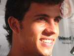 Nilmar, na sada do vestirio