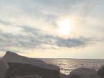 Imagem da praia do Cassino, enviada por Anelize Acco