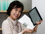 A Asus apresenta seu tablet PC com tela sensvel ao toque