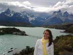 &quot;Vista dos macios do parque Torres del Paine, Patagnia Chilena. Apesar do vento forte e constante,  tudo lindo demais&quot;