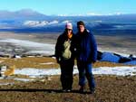 &quot;Vista do cerro Calafate para o lago Argentino e o parque Los Glaciares&quot; 