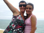 Eu e minha filha linda Ana Carolina em Interpraias (Balnerio Cambori)