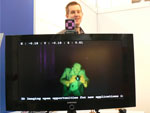 Optrima apresentou a DepthSense 3D Imaging, um dispositivo para interao 3D em TVs, IPTVs e PCs