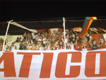 A torcida do Inter-SM compareceu em peso no Presidente Vargas