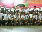 Grupo pomerano de danas,prefeito Drio Berger, secretrio Valter Galina, vice prefeito Mirinho, Adailton Hack presidente da Cmara de Vereadores de S.P.A, Governador Luiz Henrique, Secretrio de Estado Gilmar Knassel, Cnsul Geral da Alemnha no Brasil, Prefeito Municipal Erne Jos Sthelin, Isabel Sthelin 1 dama de S.P.A e prefeito Laurindo de So Bonifcio.Da direita para a esquerda comeando pelo grupo de danas