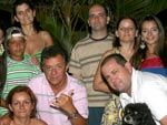 Essa famlia  linda. Essa  s uma reuniozinha de no sbado  noite na praia dos Ingleses