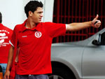 O jovem Giuliano, que marcou um dos gols do Inter no sbado, participou do treino fechado nesta segunda-feira