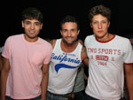 Daniel Mafezoli, Lucas do Amaral e Emerson Ribeiro