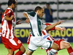 Mesmo lutando contra o rebaixamento no Gaucho, o Inter-SM no conseguiu fazer frente ao time alviverde