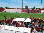 No Estdio Bento Freitas, torcedores xavantes participaram com emoo do velrio das vtimas