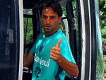 Jonas foi um dos destaques do treino desta tera-feira