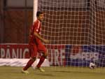 Durante o intervalo, o craque revelou que deseja manter o ritmo no segundo tempo, fazendo mais gols