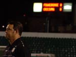 Roberto Fernandes tranquilo enquanto o jogo estava 0 a 0