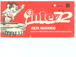 Carn de pagamento referente ao maior plano de sorteios do Brasil - promoo Inter72 para as obras do Gigantinho – Evandro Garcez