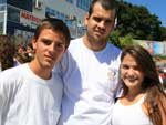 Pedro Beal, Henrique Esteves e Luiza Medeiros