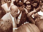 Em novembro de 1979, O presidente Joo Baptista Figueiredo  recebido com protestos em sua visita a Florianpolis, no episdio que ficou conhecido como Novembrada
