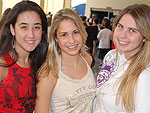 Andra Gullo, Joyse de Castro e Priscila Ruebenich