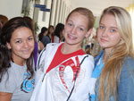 Thuanna Rodrigues, Carolina Persici e Thayse Kunrath