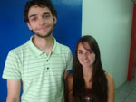 Vincius Ribeiro e Luiza Boff
