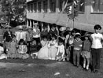 Festa Junina no Educandrio Imaculada Conceio em 1967