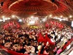 Aps o jantar, um grande baile encerrou a festa