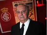 O tcnico Rubens Minelli, que teve grande participao nos anos 70, tambm foi homenageado