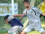 A Chapecoense treinou nesta segunda-feira