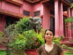 &quot;Museu Nacional em Phnom Phem, Camboja — Vale uma visita no apenas pelo acervo, mas principalmente pelo prdio em si&quot;