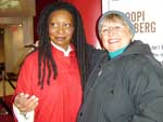 &quot;No museu de cera Tussauds em NY, encontrei Whoopi Goldberg&quot;